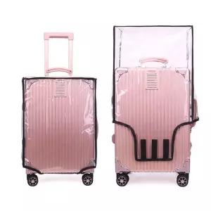 4가지 사이즈 대형 캐리어 투명덮개 방수커버 캐리어커버 여행캐리어커버