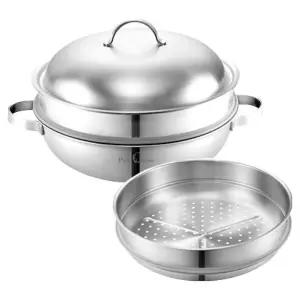 PN풍년 퓨어가르텐 통5중 파티웍 + 찜기 세트