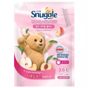 스너글 스파클 플러스 실내 건조 섬유유연제 핑크 리필
