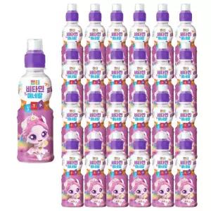 웅진 캐치티니핑 멀티비타민 미네랄 포도 200ml 24개