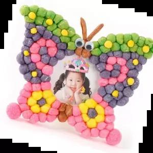 물부치 TBZ (PL) 플레이콘 미니아트액자5인용(나비)