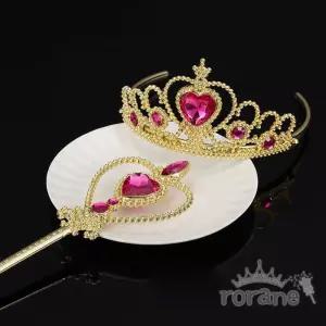 공주 여아 왕관 봉 세트 yKh8+5vjJ