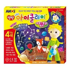 아모스 10000 탱탱아이클레이 야광+형광 / 18g (1개입)