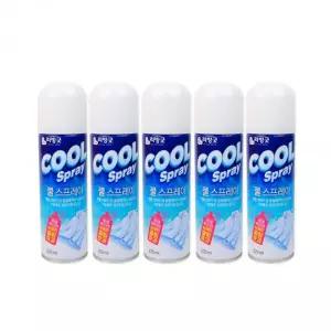 리빙굿 쿨스프레이 220ml 옷에뿌리는 뿌리는에어컨 아이스쿨 급속냉각