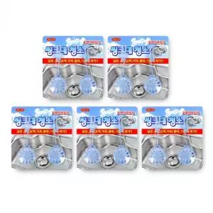 씽크대청소 10gX2개입 5개 싱크대 세정제 배수구 클리너 싱크대세정제