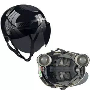 에어컨헬멧 여름용 오토바이  시원한 쿨링 사계절 전기