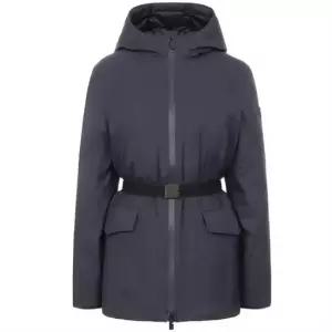 쇼트 후드 나일론 코트 8110260