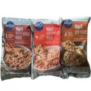 애슐리 볶음밥 12인분(묵은지삼겹살4 + 잡채4 + 깍두기 베이컨4)