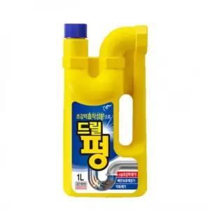 피죤 배수구 세정제 청소 세제 1L 머리카락제거 뚫어뻥액체 하수구막힘
