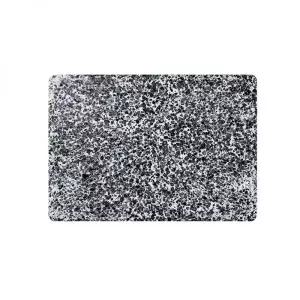 하이브로우 폴딩 플립박스 멜라민 상판 탑 업사이클 마블 블랙 MNS