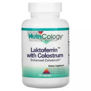 뉴트리콜로지 락토페린 초유 단백질 90정 비건 Laktoferrin with Colostrum Enhanced