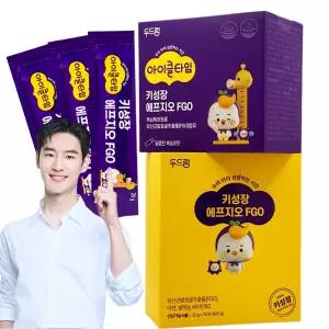 두드림 아이클타임 FGO 에프지오 키성장 청소년 성장기 유산균발효굴추출물 젤리 어린이 종합영양제