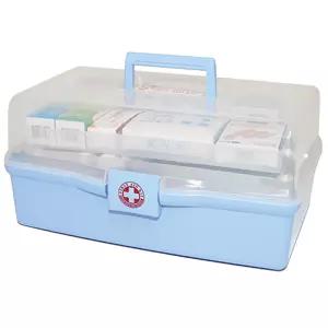 일진약품-스마트 구급함 1호 케이스만 340x210x160mm (1EA) 응급통 상자 응급 케이스 구급 구급상자