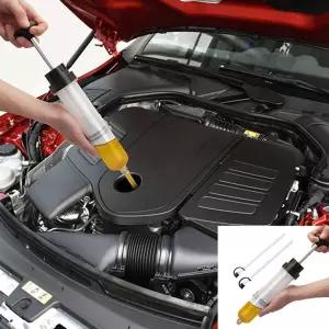 공업용주입기 200cc 오일흡입기 교환기 공업용 오일팬 깔대기 깔때기 기름통호스 석유통 캠핑 제리캔 등유