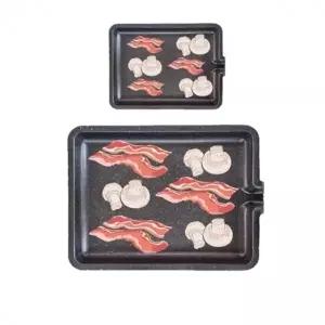 4-6인용 넓은 사이즈 사각 고기 불판 X 2개입