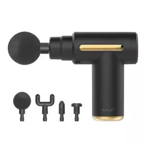 카푸 무선 마사지건 강력파워 4종헤드 6단조절 안마기미니 시원한 가정용 선물용 자동 전동 휴대용 맛사지