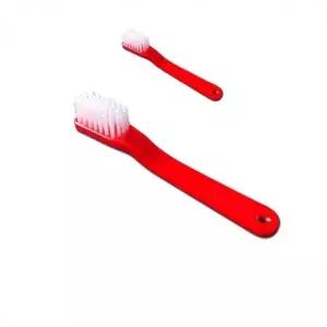 실버케어 칫솔모가 단단한 틀니전용 칫솔 X 2개입