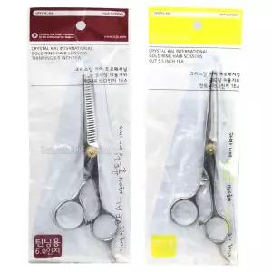 미용 가위 세트 헤어 미용실 이발 커트 학원용연습용 머리 가정 전문가용 셋트 앞머리