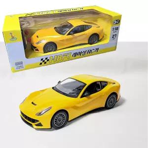 레이싱 무선조종 RC카 F1 옐로우 1:18장난감자동차 조종 미니RC