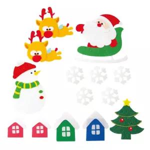 환경꾸미기세트 크리스마스 성탄 환경판 펠트소품게시 게시꾸미기 꾸미기 가을게시 교실꾸미기 환경 어린이