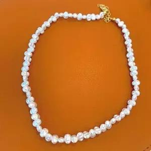 자연형 진주 목걸이 여성용 파티 주얼리 액세서리