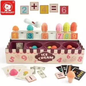 탑브라이트 New 아이스크림가게놀이 숫자학습 (120478)장난감 역할 어린이