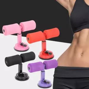 근력강화 체형관리용 흡착식 윗몸일으키기 블랙다이어트 운동기구 셀프 싯업바 휴대용 간편설치 미니 복근