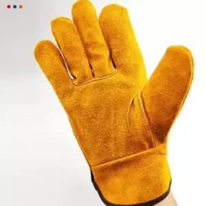 ( )보호 화로 장갑 바베큐 작업 안전 캠핑 캠핑화로 소가죽