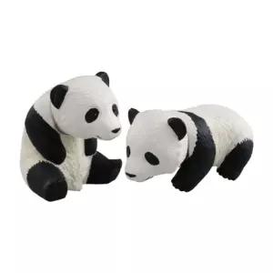 애니멀어드벤처 아기자이언트판다 포즈가 다른2개미니장난감 판더피규어 동물모형 동물어 팬더어