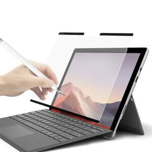 마이크로소프트 서피스 프로 11 10 9 8 7 6 Go 2 X 소프트 PE 스크린 필름 탈부착 눈보호용 필 페이퍼 무광