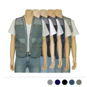 컬러 망사 포켓 조끼 MJS19016 남자 남성 캐쥬얼 패션