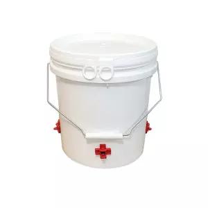 니플 급수기 미니3호 20리터 수평니 4개물통 병아리 닭급수기 니물통 니물병 물통