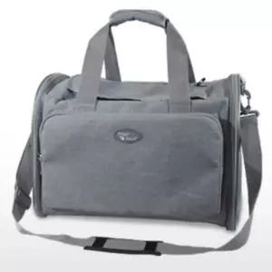 강아지 접이식 숄더백 이동가방 그레이 1P 장애견여행 외출 비행기 슬립백 이동장 캐리어 반려 반려묘 견장