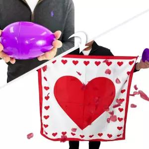 JL매직 에그투실크 손에 쥔 계란이 눈 깜짝할 사이 실크로 변하는 클래식 마술 행사 피날레 마무리 공연용