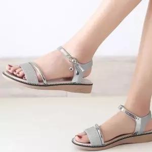 모던 글램 스타일 여성 배색 디자인 버클 샌들 여자 슬링백힐 백구두 여름신발 통굽 슬링백 백힐 백단화 끈