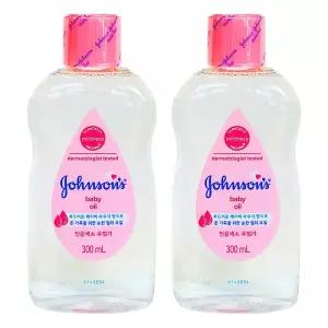 존슨즈 베이비 레귤러 오일 300ml X 2개배드타임 목욕 출산준비 용품 아기 아가