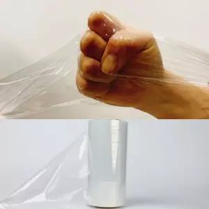 소형 포장용 투명랩 스트레치필름 1롤 200m핑 수동 비닐 박스 안전 압축 산업용 수축