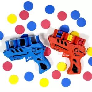 3단 24연발 따조건 8개장난감총 따조총 소프트건 슈팅건 연발총 총놀이 총 총장난감