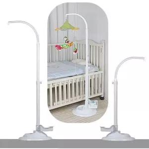 아기용품수납 높낮이조절 스탠드 모빌거치대 물티슈출산준비 걸이 고리 모빌대