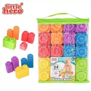 리틀히어로 소프트 빌딩블럭30P (LH3044)조립 어린이장난감 완구 블록 만들기
