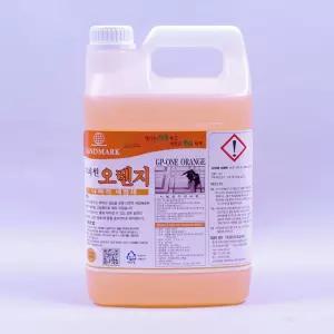 지피원 오렌지 3.75리터 다목적세정제화장실청소 세제 세척제 업소용 다용도 적세제 찌든때제거 기름제거
