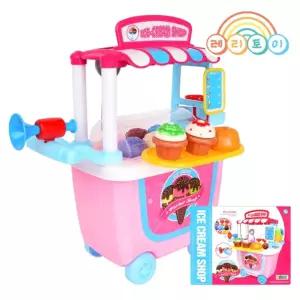 PV 아이스크림 놀이 박스 31pcs 역할장난감 가게