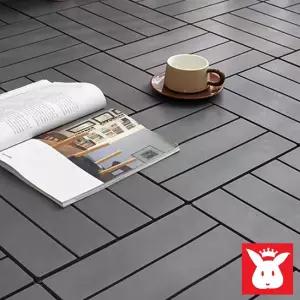 데크타일 베란다 발코니 옥상 마루 모듈형 나무무늬 실내 우드 조립식 야외 바닥꾸미기 인테리어