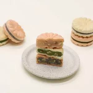 (솜씨키트) 한 입의 달콤함 노오븐 모나카 DIY 키트 (4인세트)