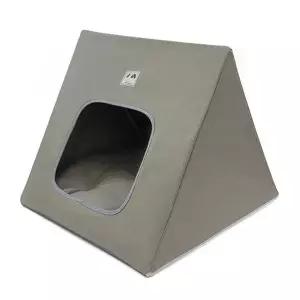 페로가토 고양이 삼각 텐트 카키집 애묘하우스