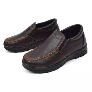 남성 안감내피 방한화 가죽 슬립온 겨울 털신발 한파패딩온 방수운동화 누빔 누빔온 남자 부츠