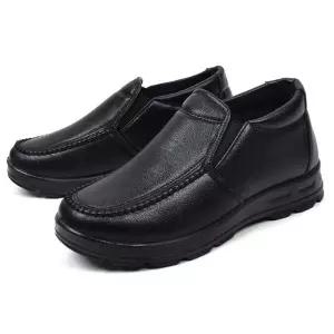 남성 가죽 슬립온 안감내피 털신발 한파 방한화 겨울패딩온 방수운동화 누빔 누빔온 남자 부츠