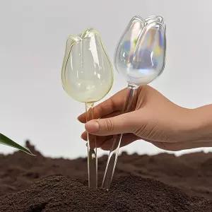 화분 자동 급수기 2p 물주기 화초 베란다텃밭 키우기수경재배기 새싹키우기 소품샵 식물 가정용식 살내실