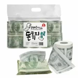 달러티슈 6 넵킨 4개 롤화장지 화장실용휴지 두루말이