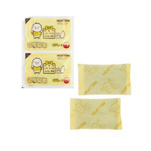 [2개구성] 일회용 군인 포켓용 미니 10+1PCS 주머니난로 손난로 25G+25g 핫팩 흔드는보온대 LWD89A07